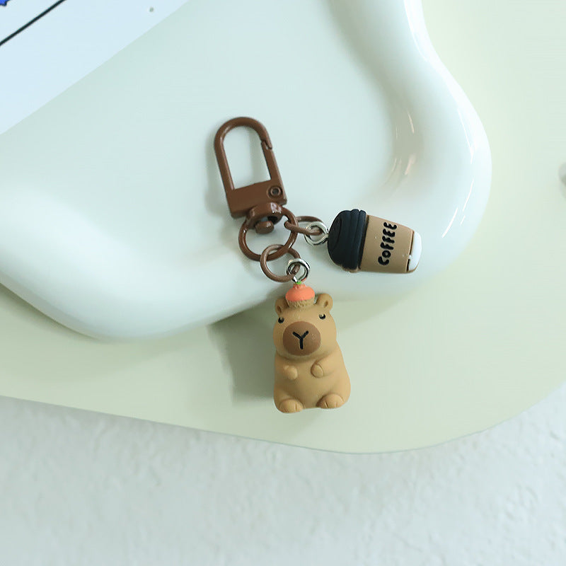 Capybara Keychain