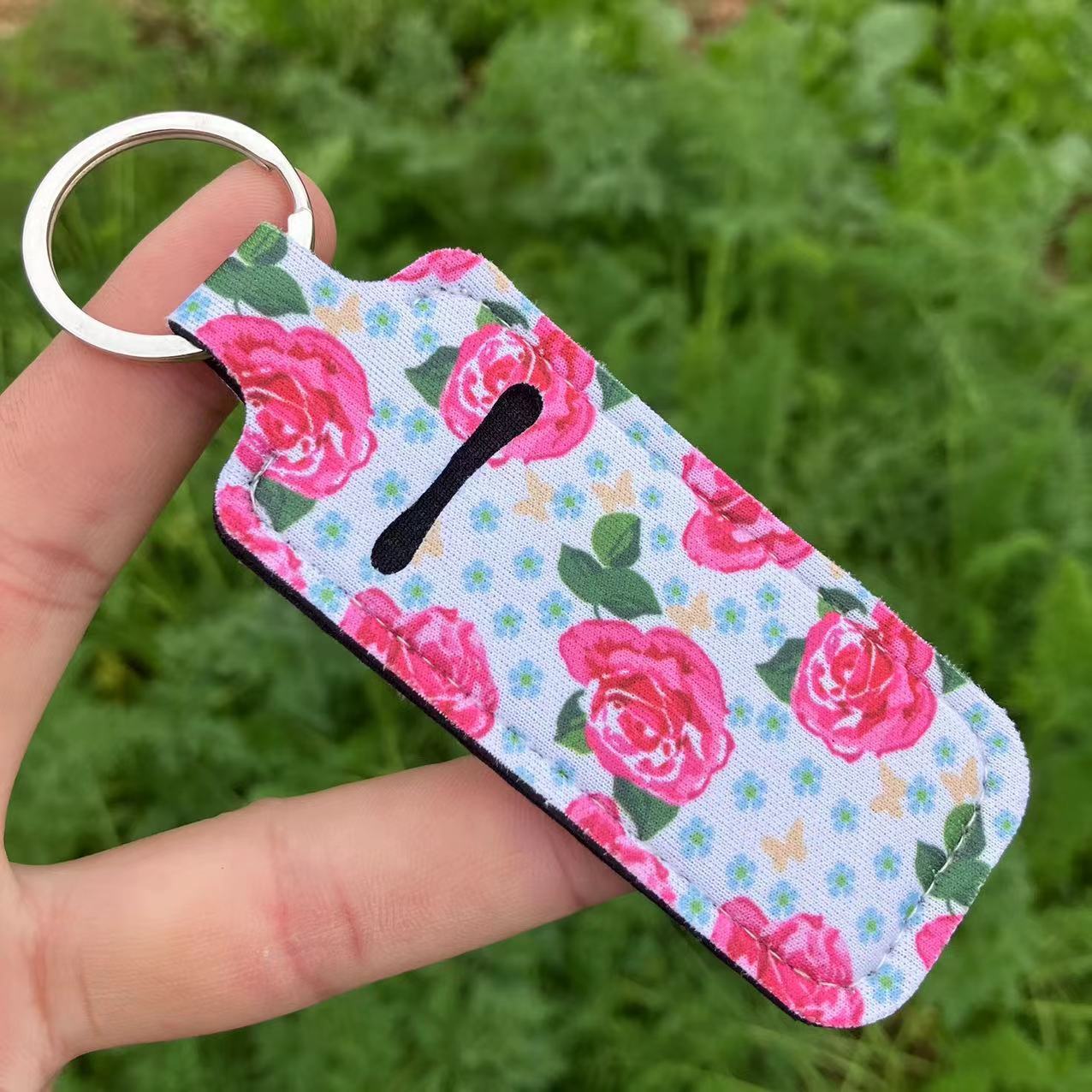 Assorted Lip Gloss Holder Keychains