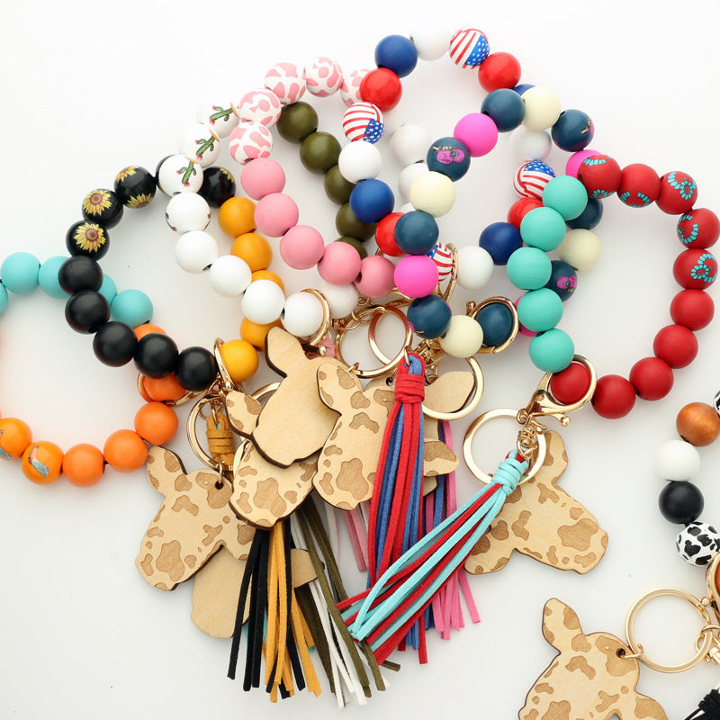 Western Cow Wristlets