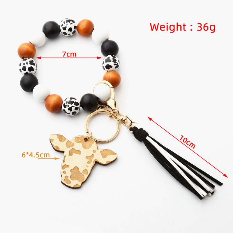Western Cow Wristlets