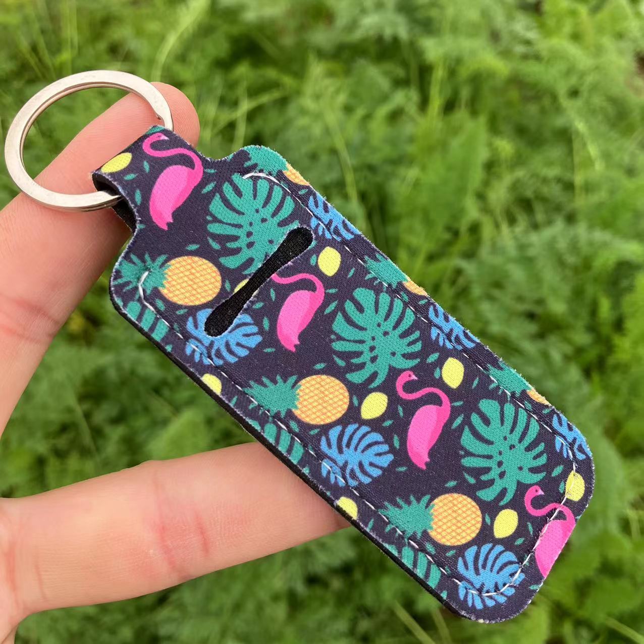 Assorted Lip Gloss Holder Keychains