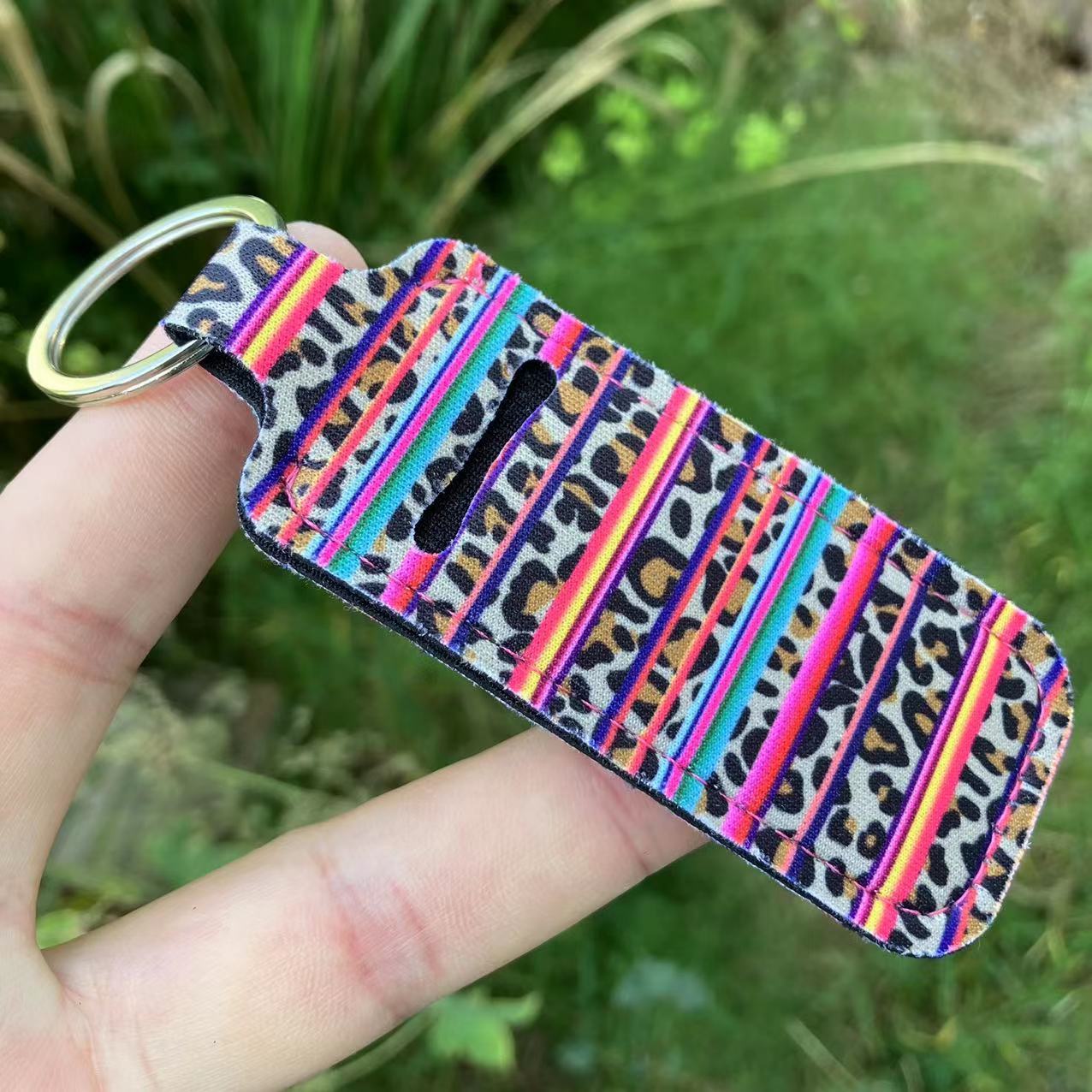 Assorted Lip Gloss Holder Keychains