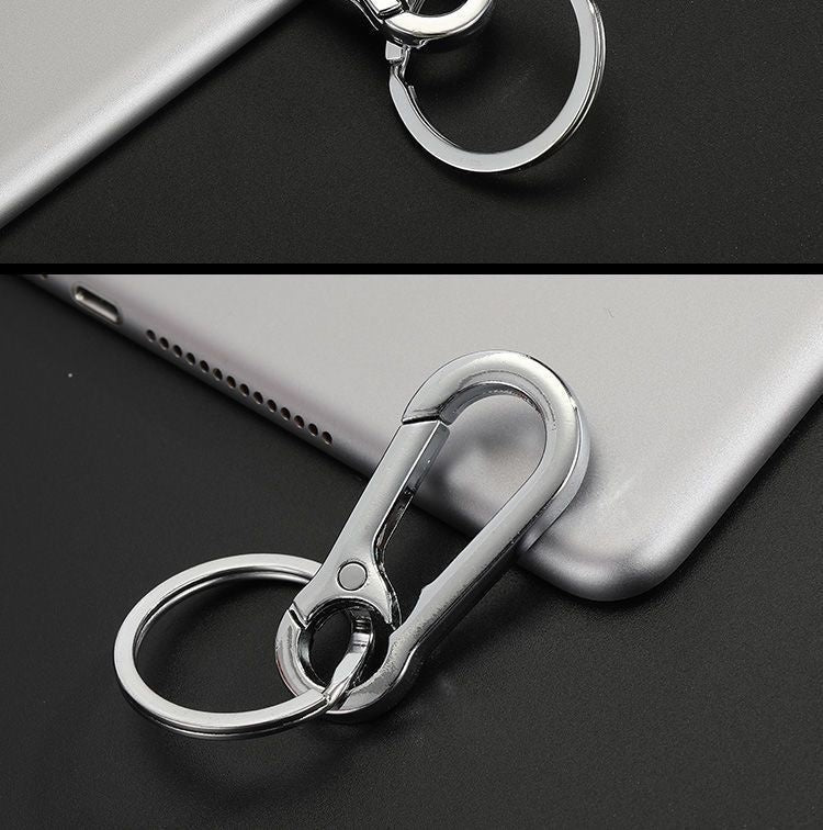Simple Metal Carabiner Keychain