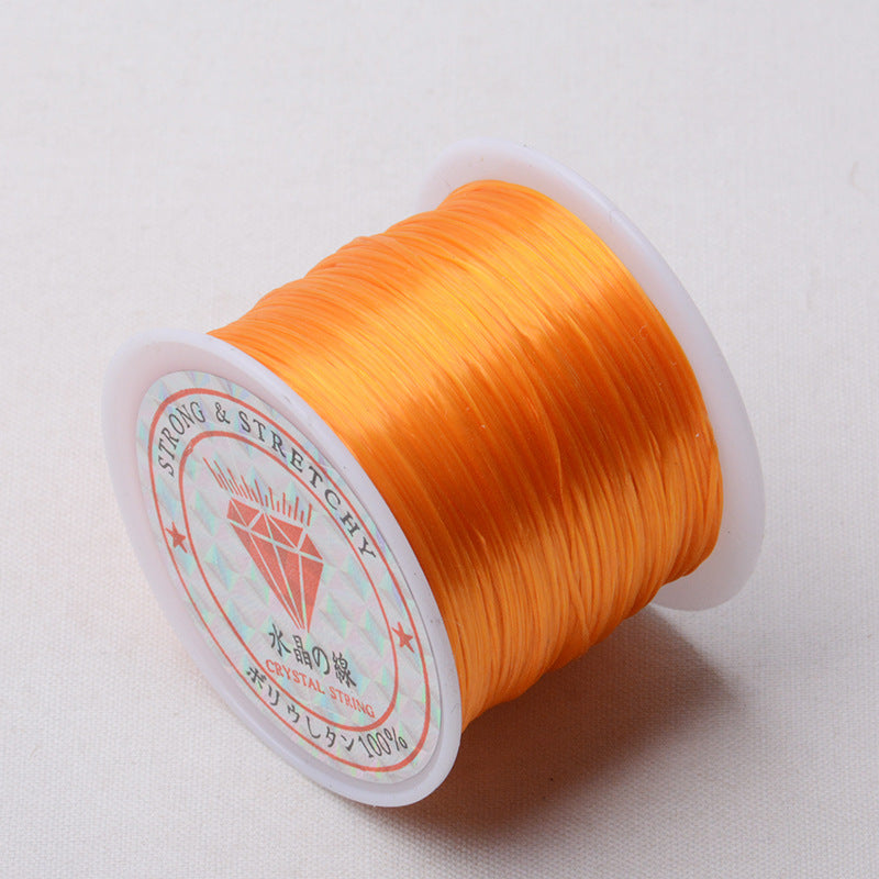 50M Assorted Color Elastic String