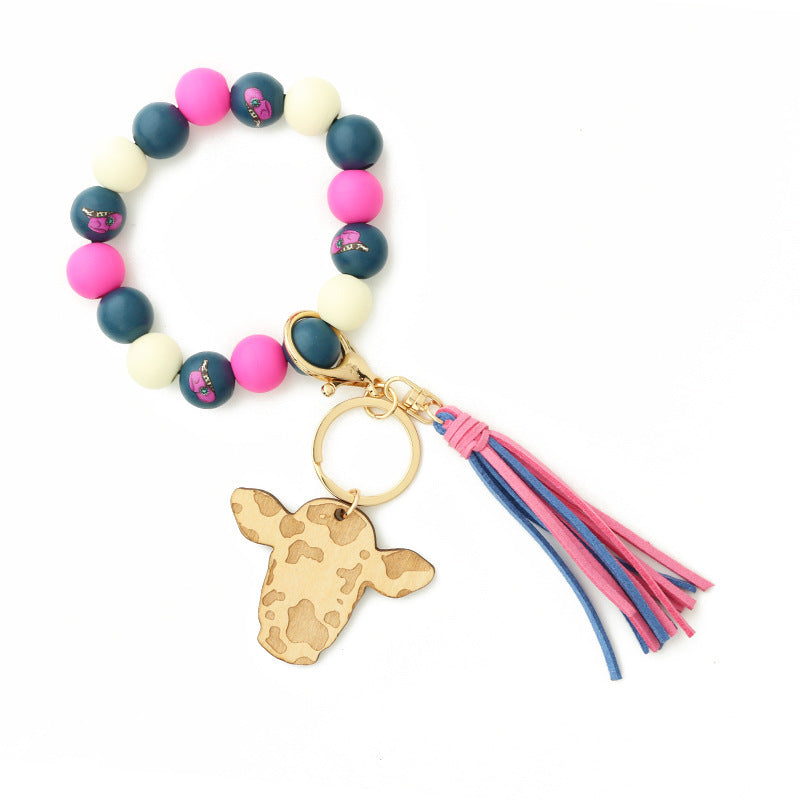 Western Cow Wristlets