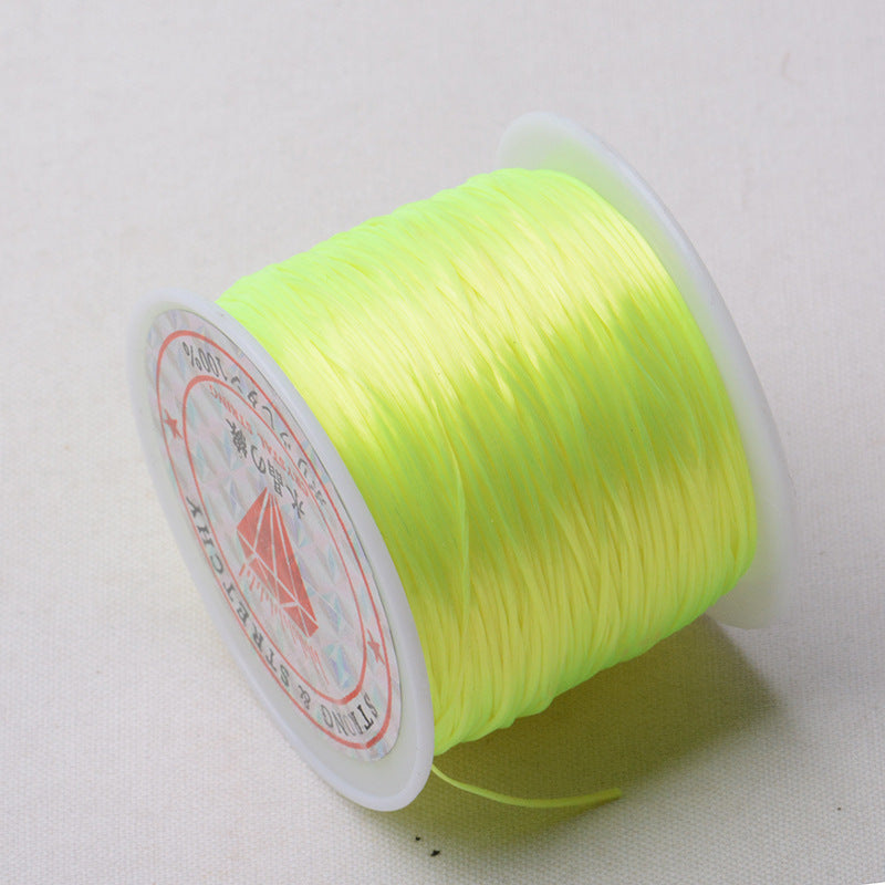 50M Assorted Color Elastic String