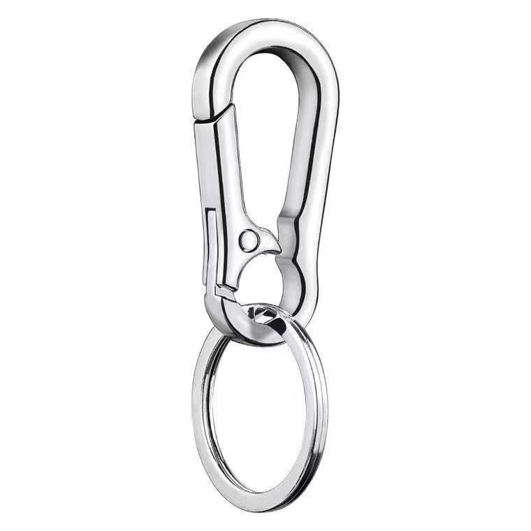 Simple Metal Carabiner Keychain