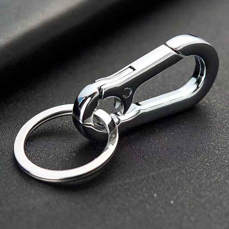 Simple Metal Carabiner Keychain