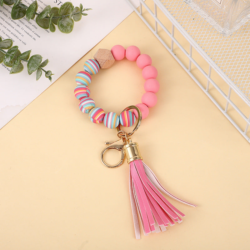 Silicone Bead Wristlet