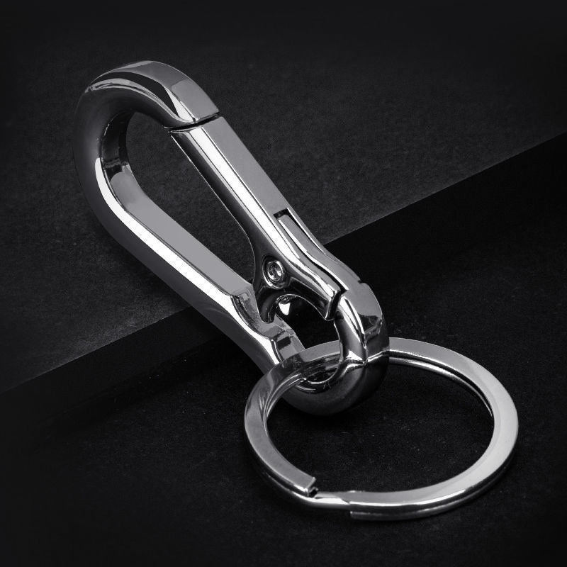 Simple Metal Carabiner Keychain
