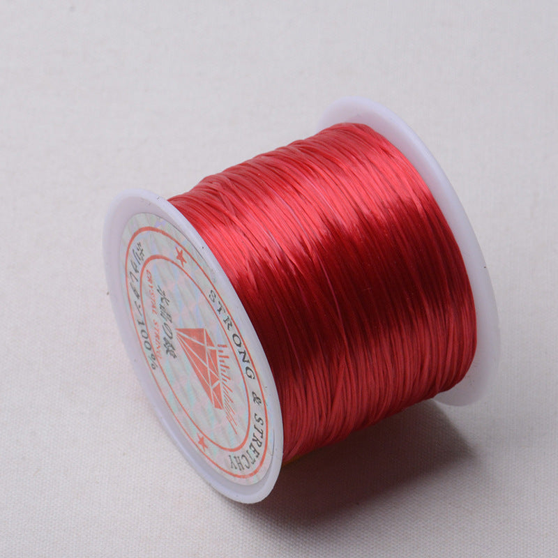 50M Assorted Color Elastic String