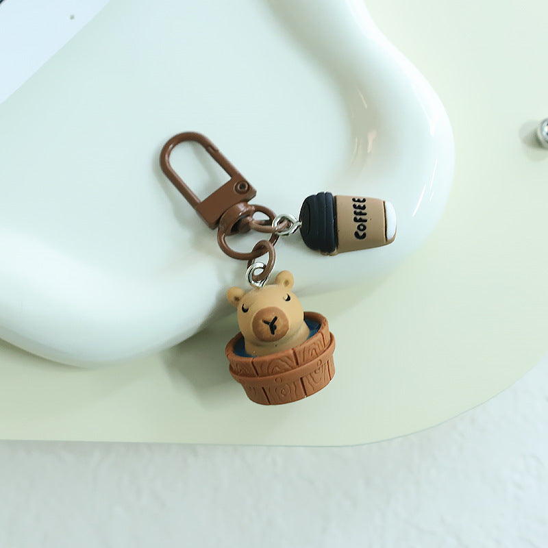 Capybara Keychain