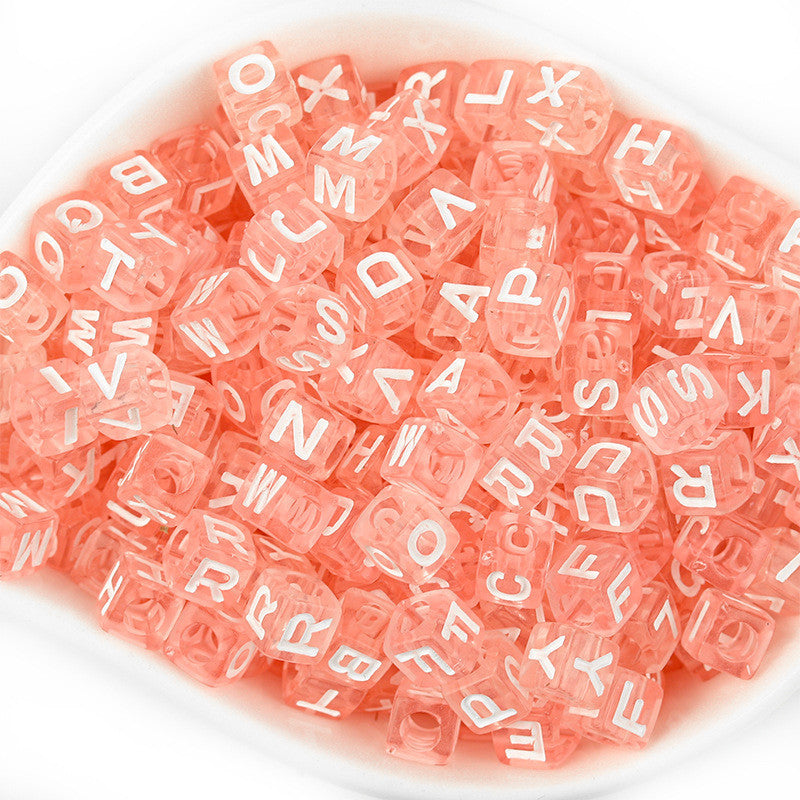 Acrylic Letter Beads