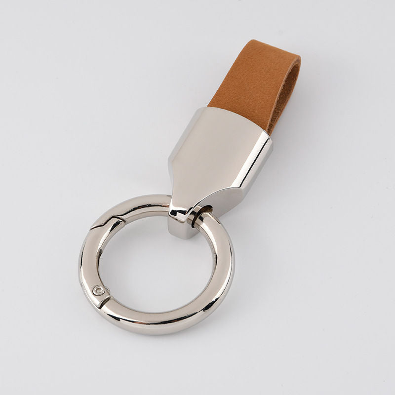 Simple Suede Keychain