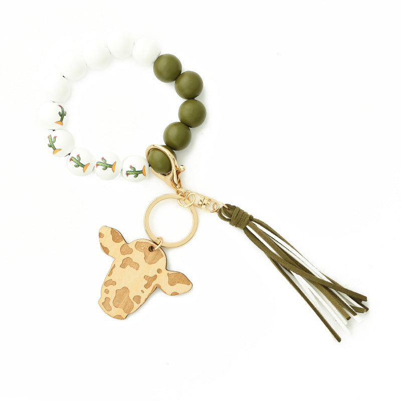 Western Cow Wristlets