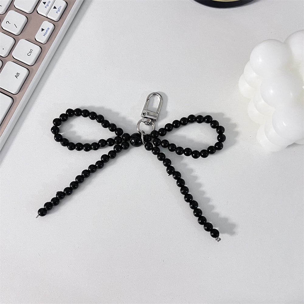 Pearl Bow Keychain