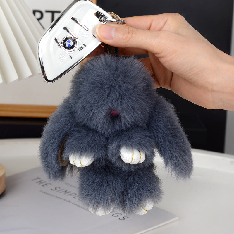 Creative Cartoon Plush Rabbit Keychain Pendant