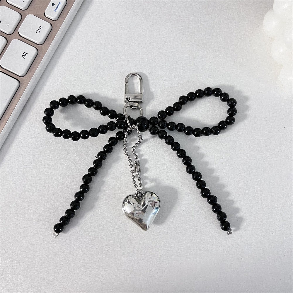 Pearl Bow Keychain
