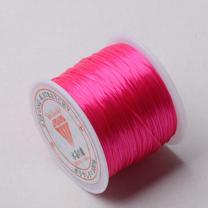 50M Assorted Color Elastic String