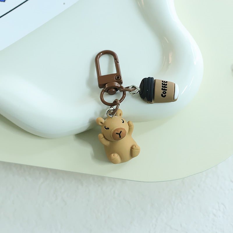 Capybara Keychain