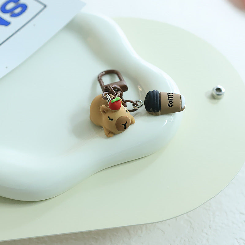 Capybara Keychain