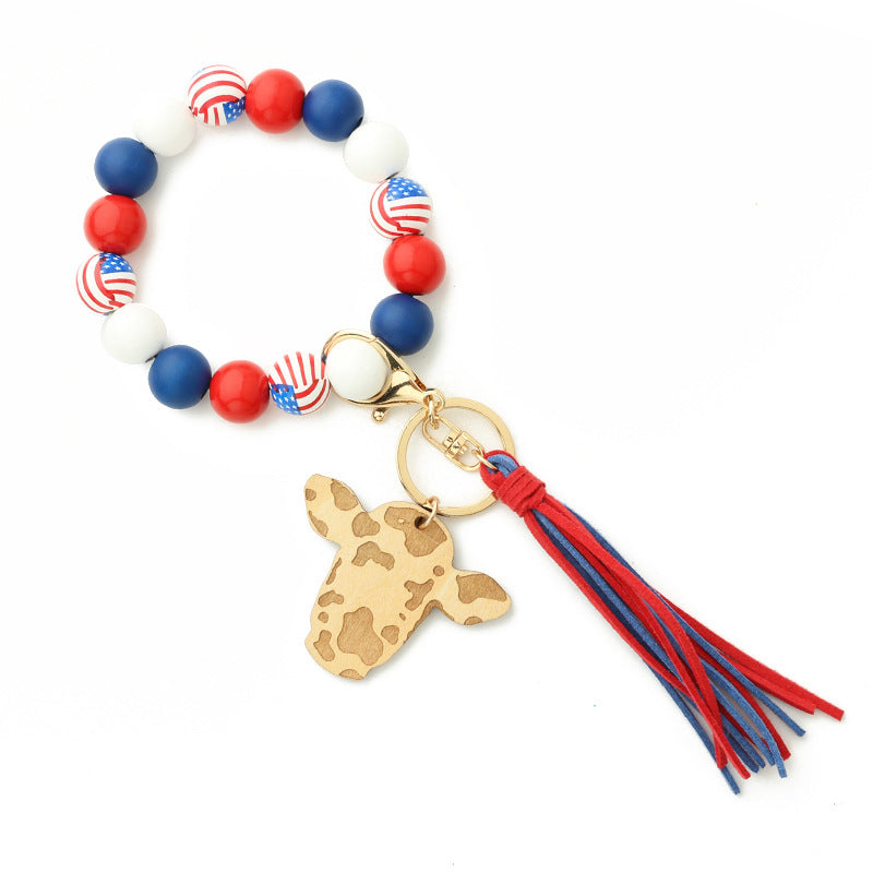 Western Cow Wristlets