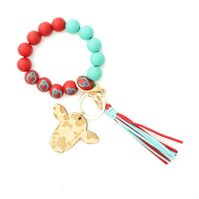 Western Cow Wristlets