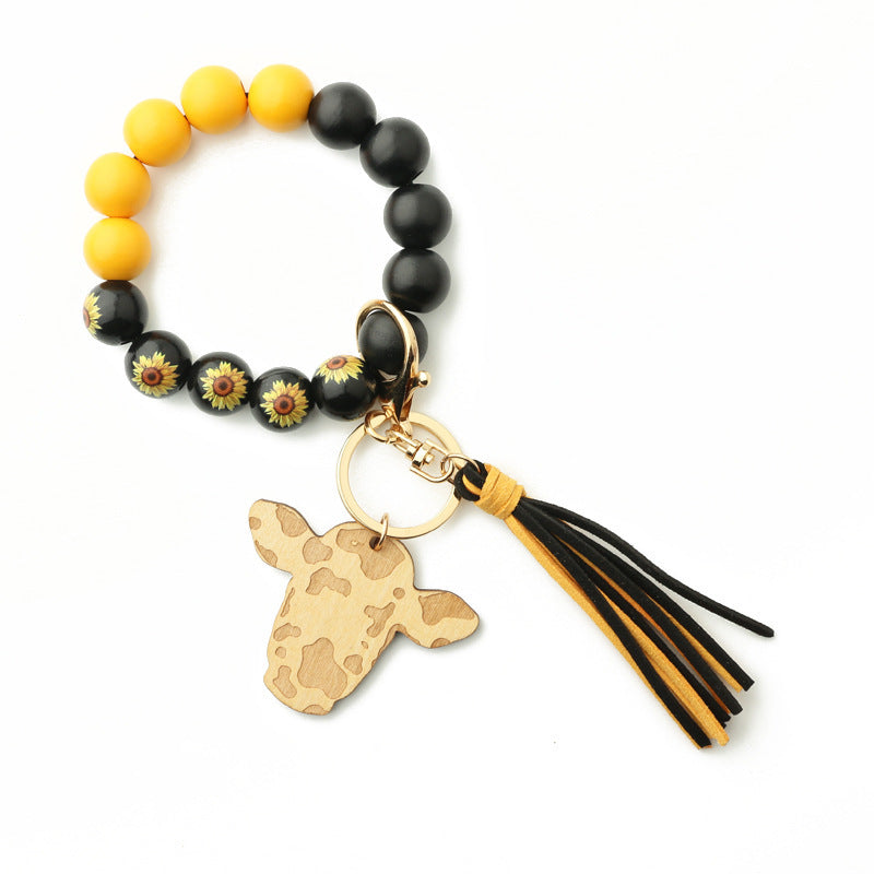 Western Cow Wristlets