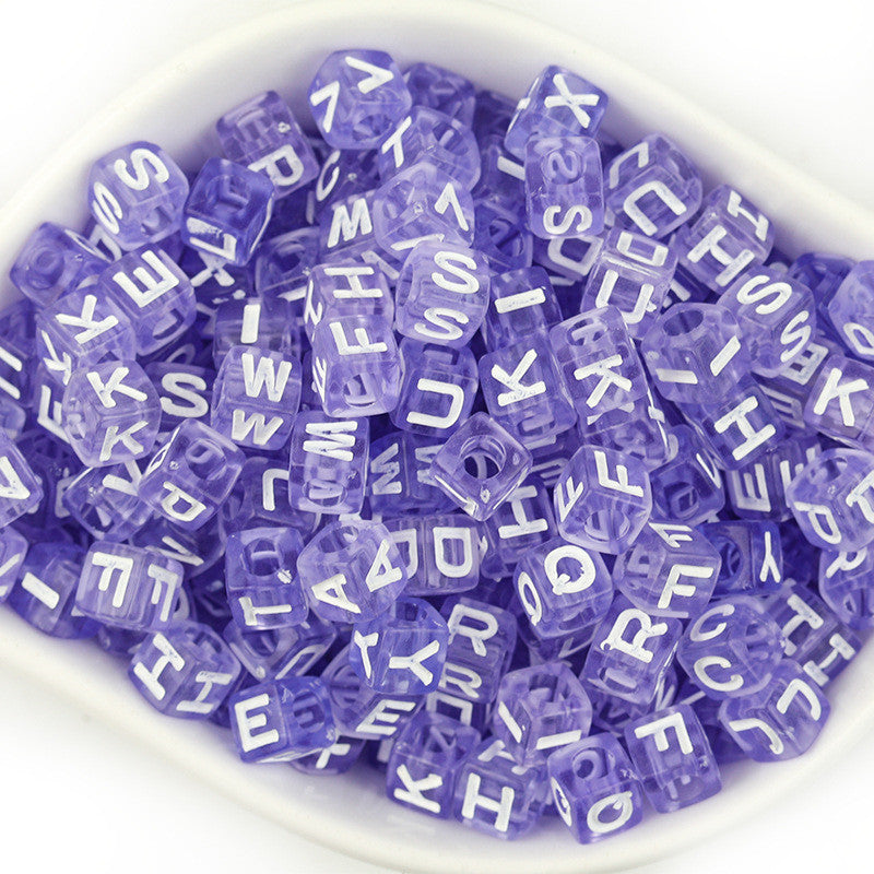 Acrylic Letter Beads
