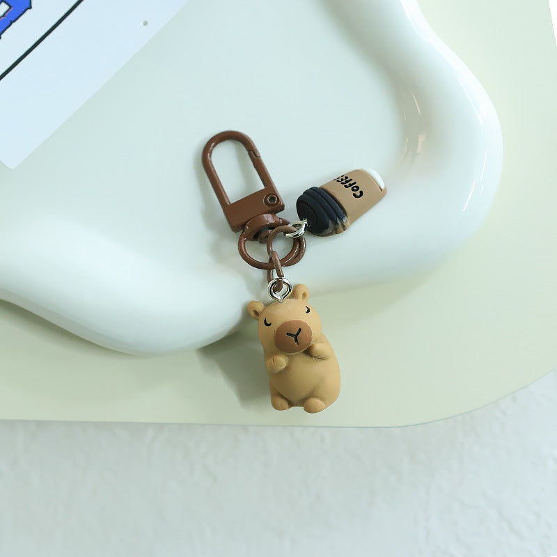 Capybara Keychain
