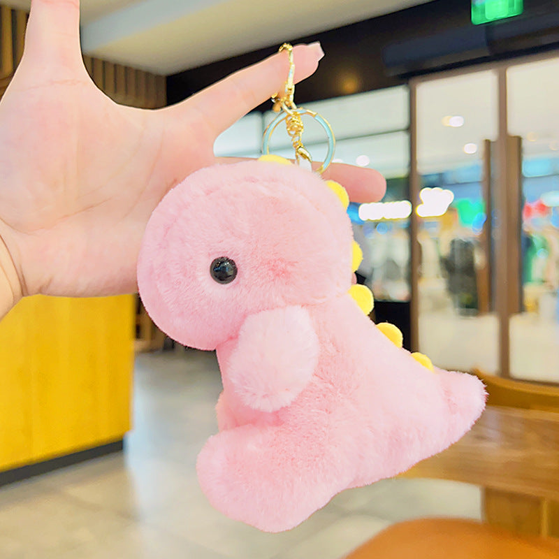 Cute Dinosaur Plush Keychain