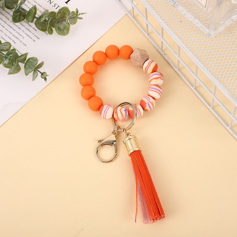 Silicone Bead Wristlet