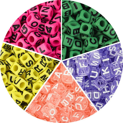Acrylic Letter Beads