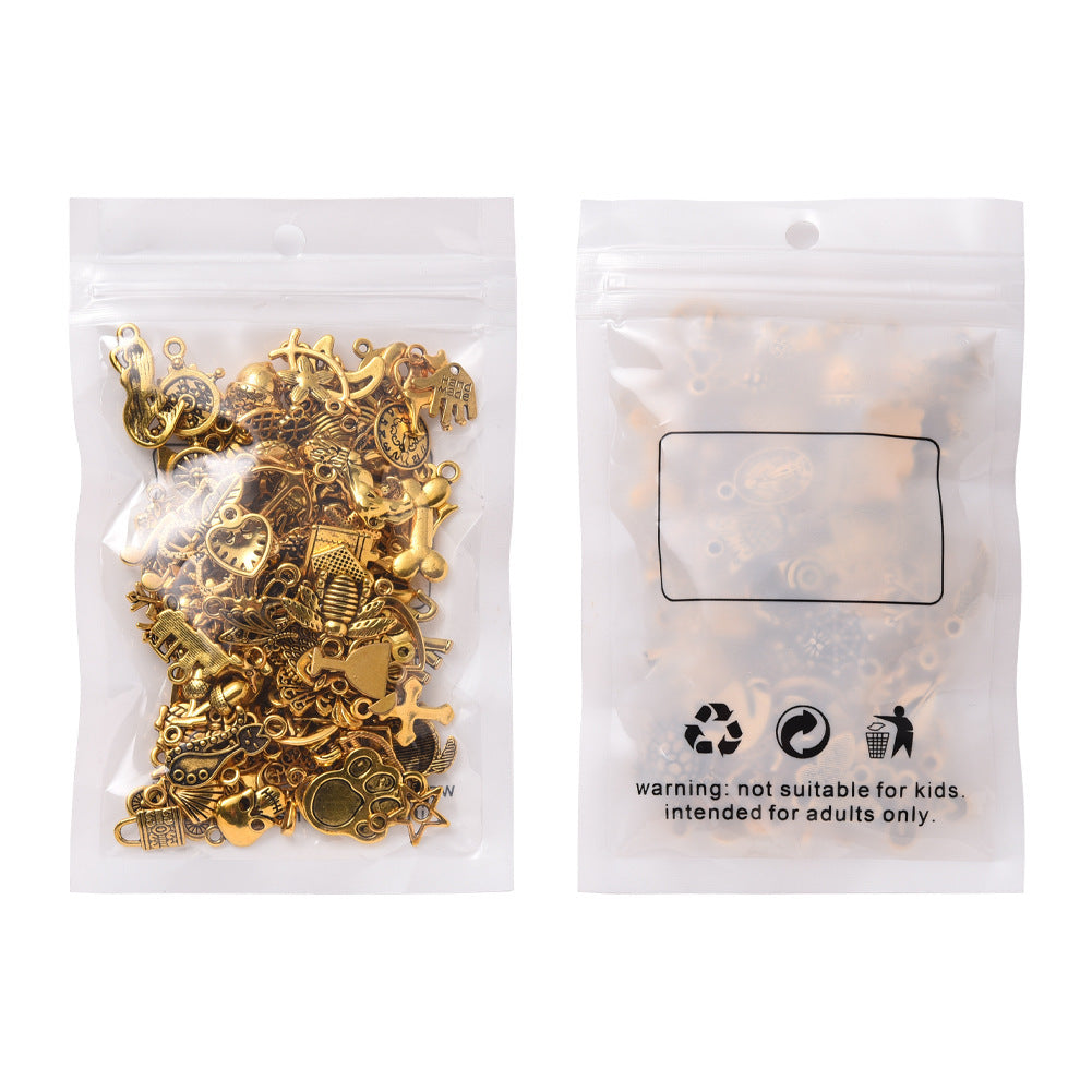 100 Assorted Gold Alloy Pendants