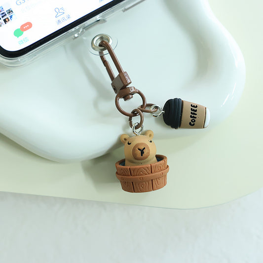 Capybara Keychain