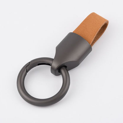 Simple Suede Keychain