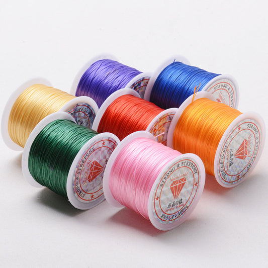 50M Assorted Color Elastic String