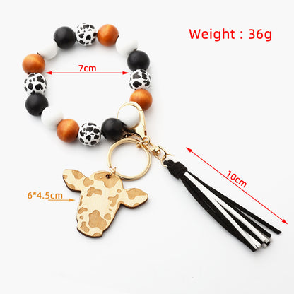 Western Cow Wristlets