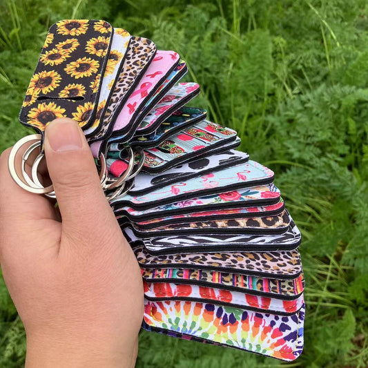 Assorted Lip Gloss Holder Keychains