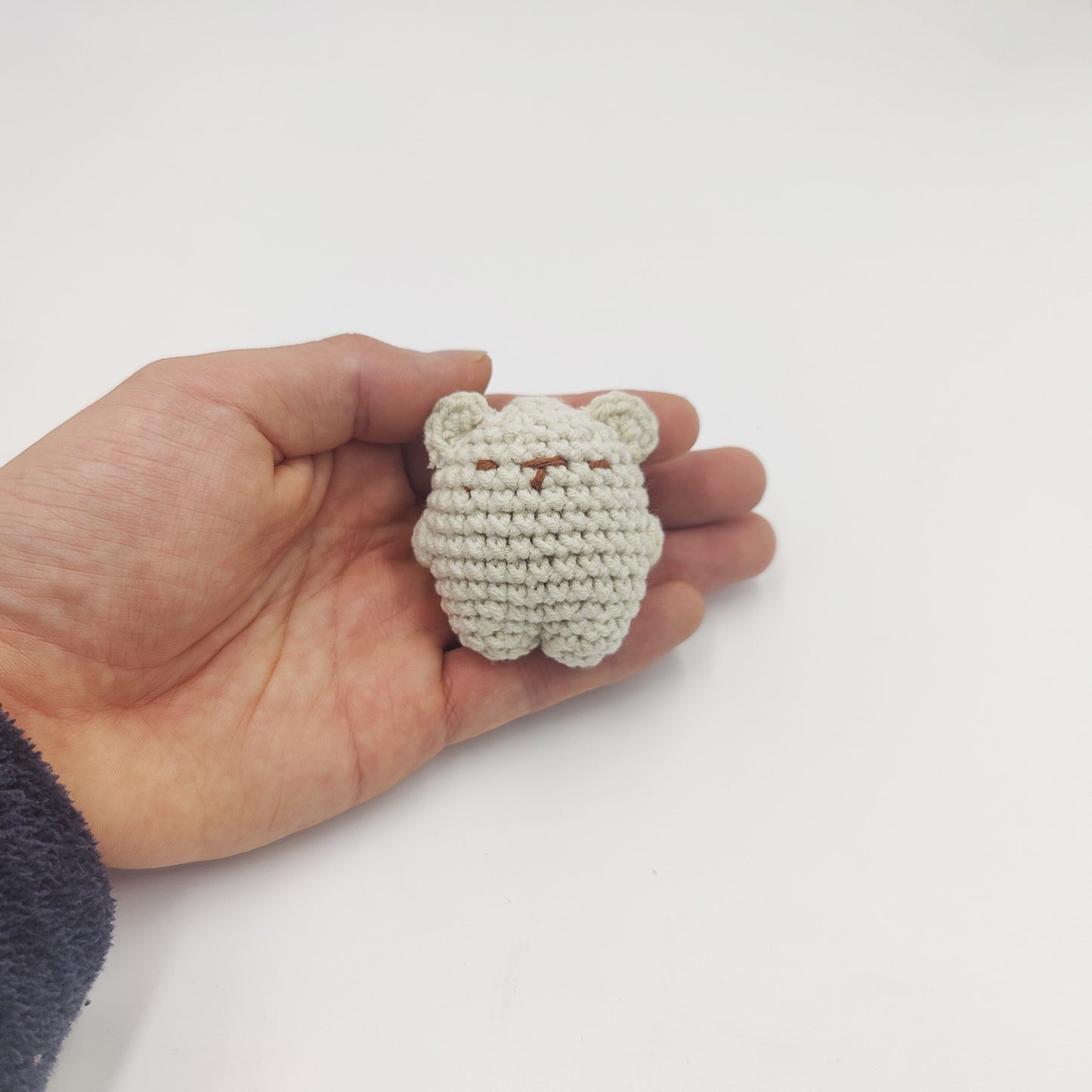 Cute Woven Bear Keychain