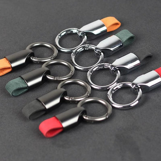 Simple Suede Keychain