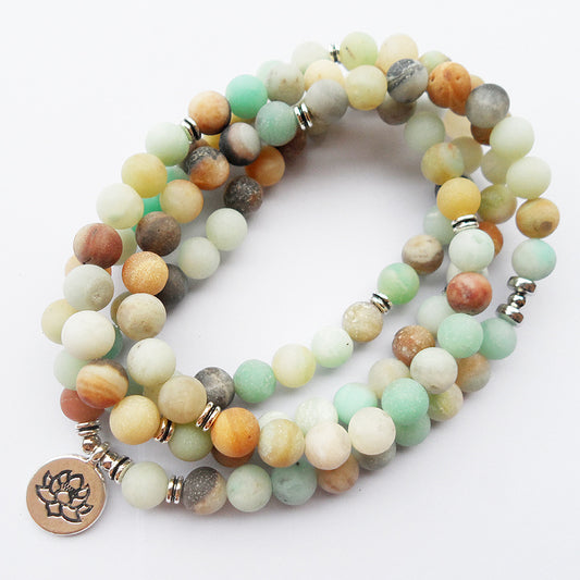 108 pcs Matte Amazonite Bracelet