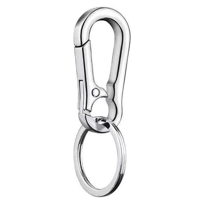 Simple Metal Carabiner Keychain