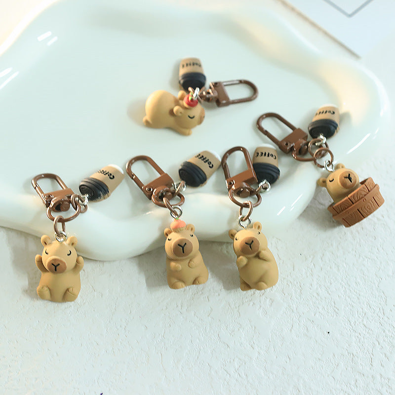 Capybara Keychain