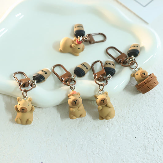 Capybara Keychain