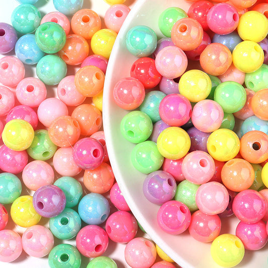 Acrylic Colorful AB Beads