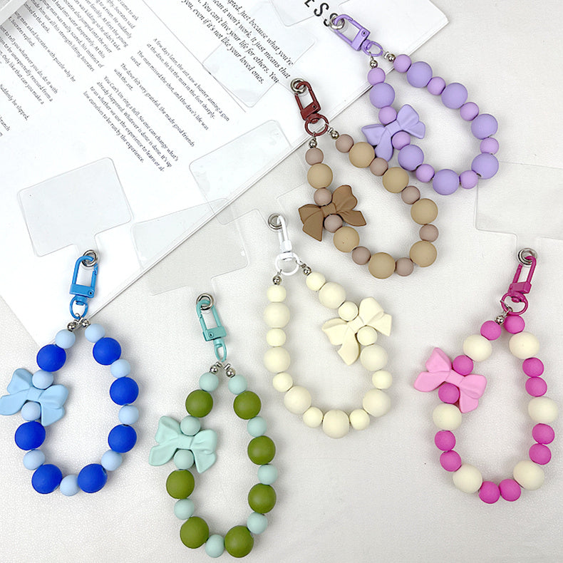 Cute Bow Phone Wristlet