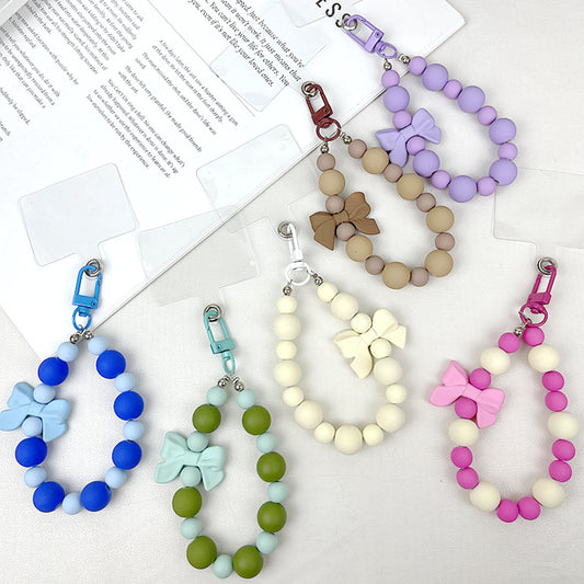 Cute Bow Phone Wristlet
