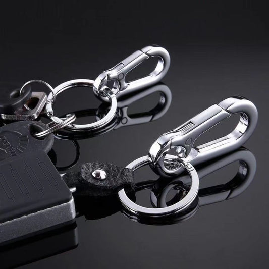 Simple Metal Carabiner Keychain