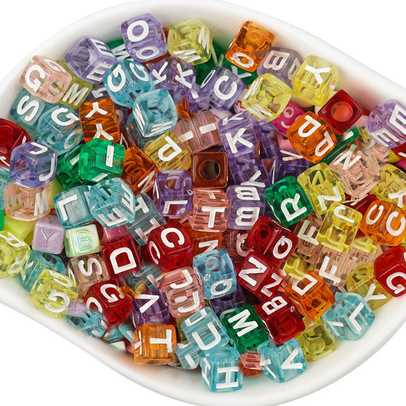 Acrylic Letter Beads